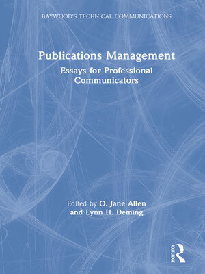 cover image of Publications Management